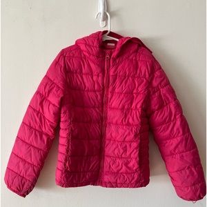 Girls Gap Puffy Packable Jacket Size M. Pre-owned.